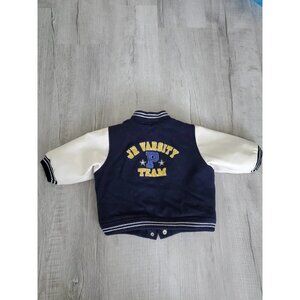 The Children's Place's Boy Bomber Jacket Wool Blend(70%) sz 12 month